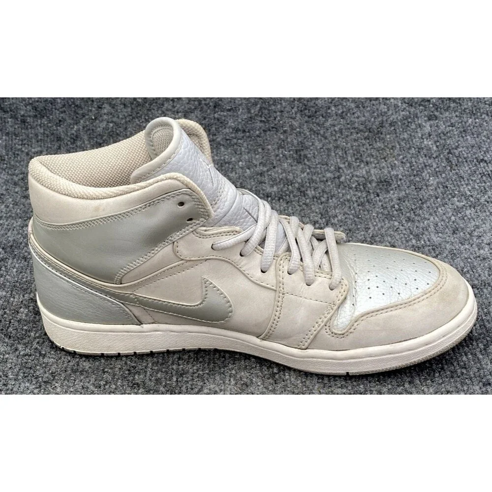 Air Jordan 1 Retro 2001 Neutral Grey Metallic Silver 136065-001 Japan Size 10